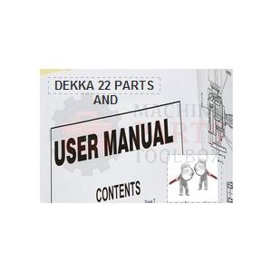 Dekka - Dekka Tape Head - Model # 22 - Manual and Parts Drawings