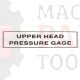 3M - Label - Upper Head Pressure Gage - # 78-8113-6831-1